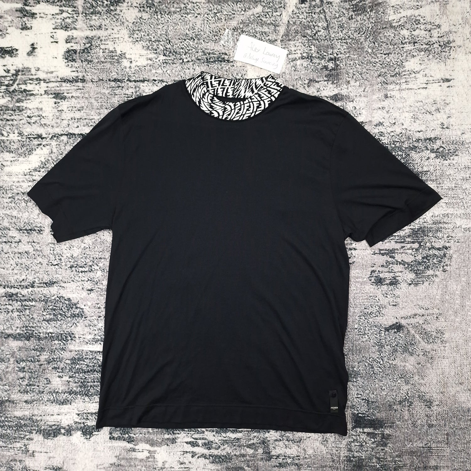 Fendi FF Vertigo T-Shirt Black