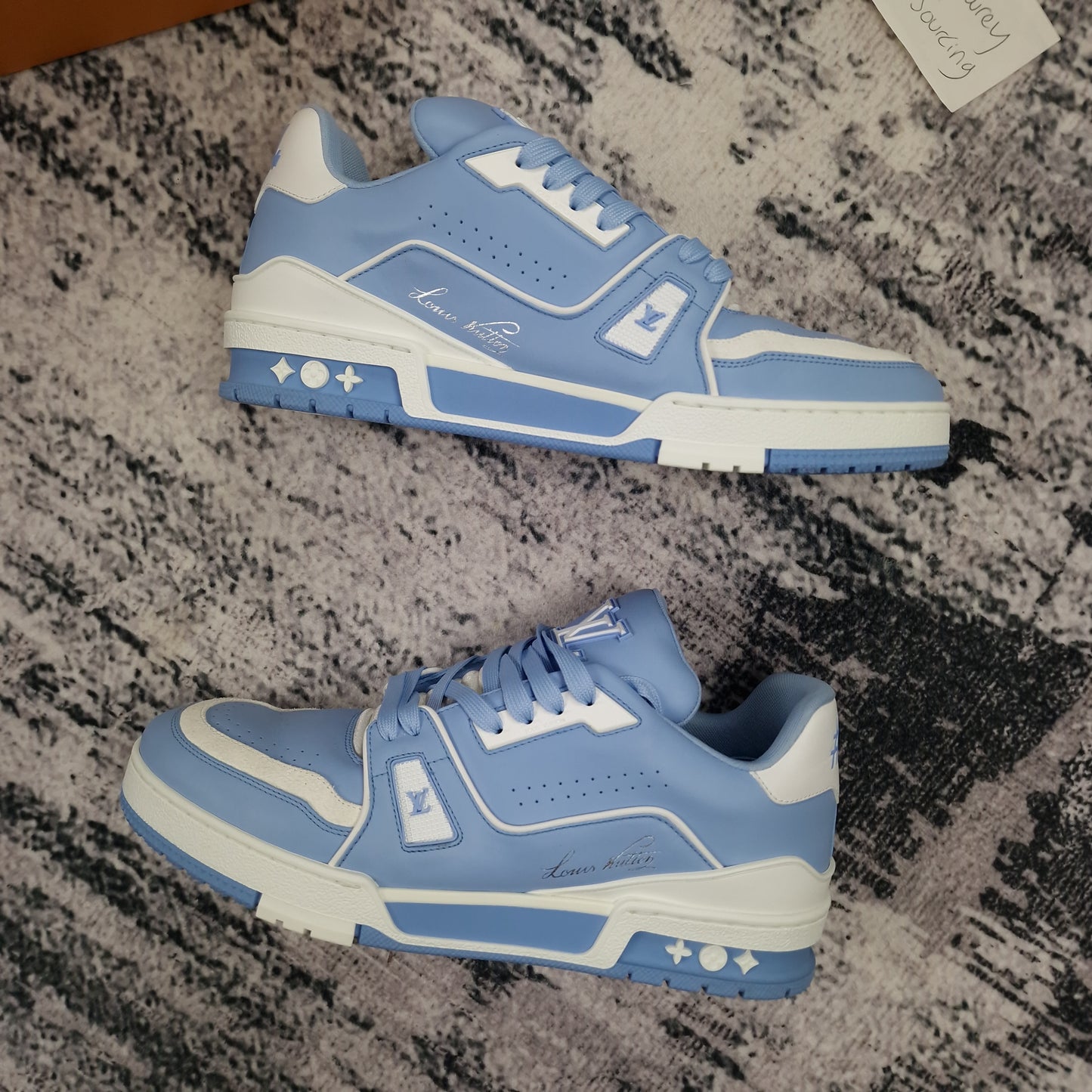 Louis Vuitton Trainer Low Blue