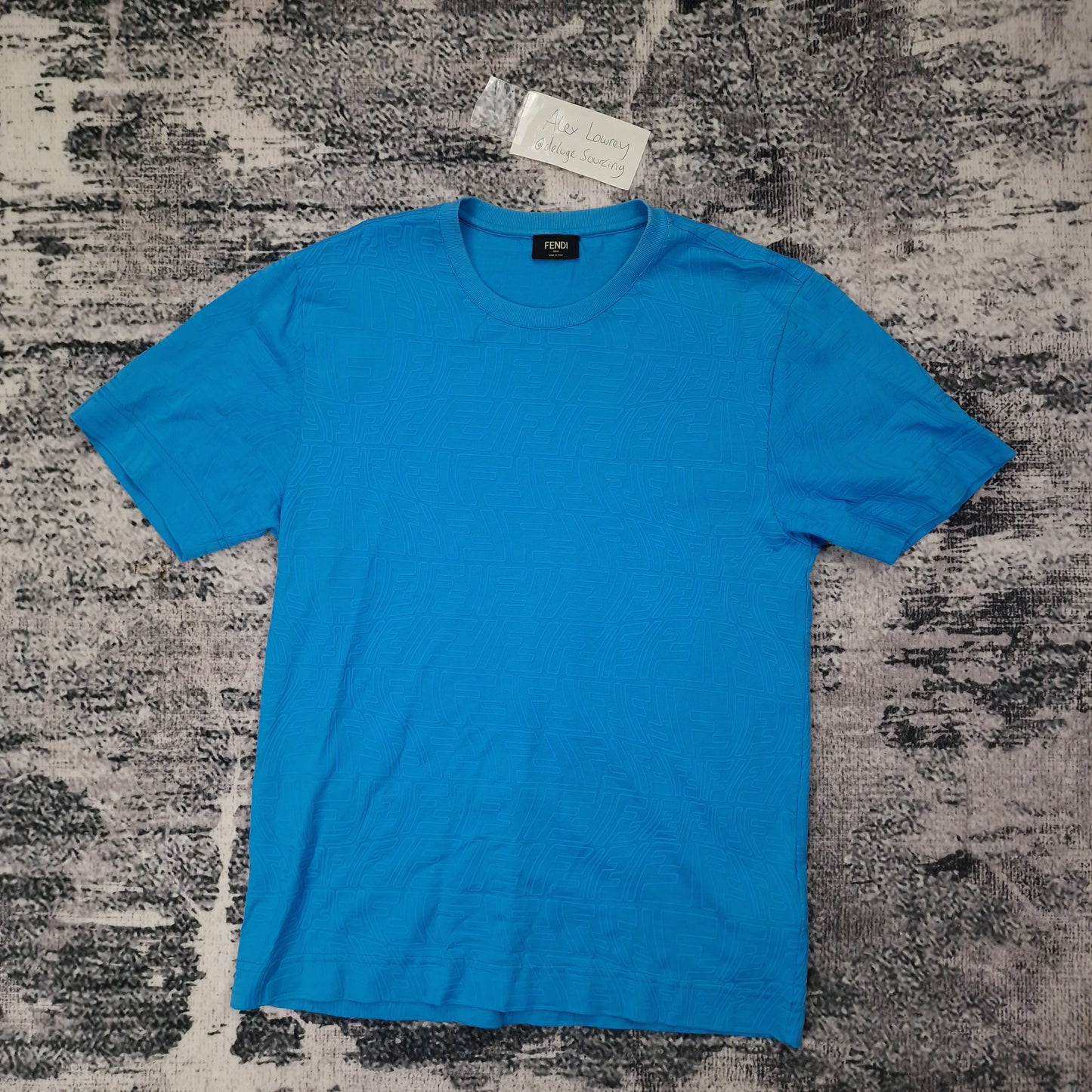 Fendi FF T-Shirt Blue