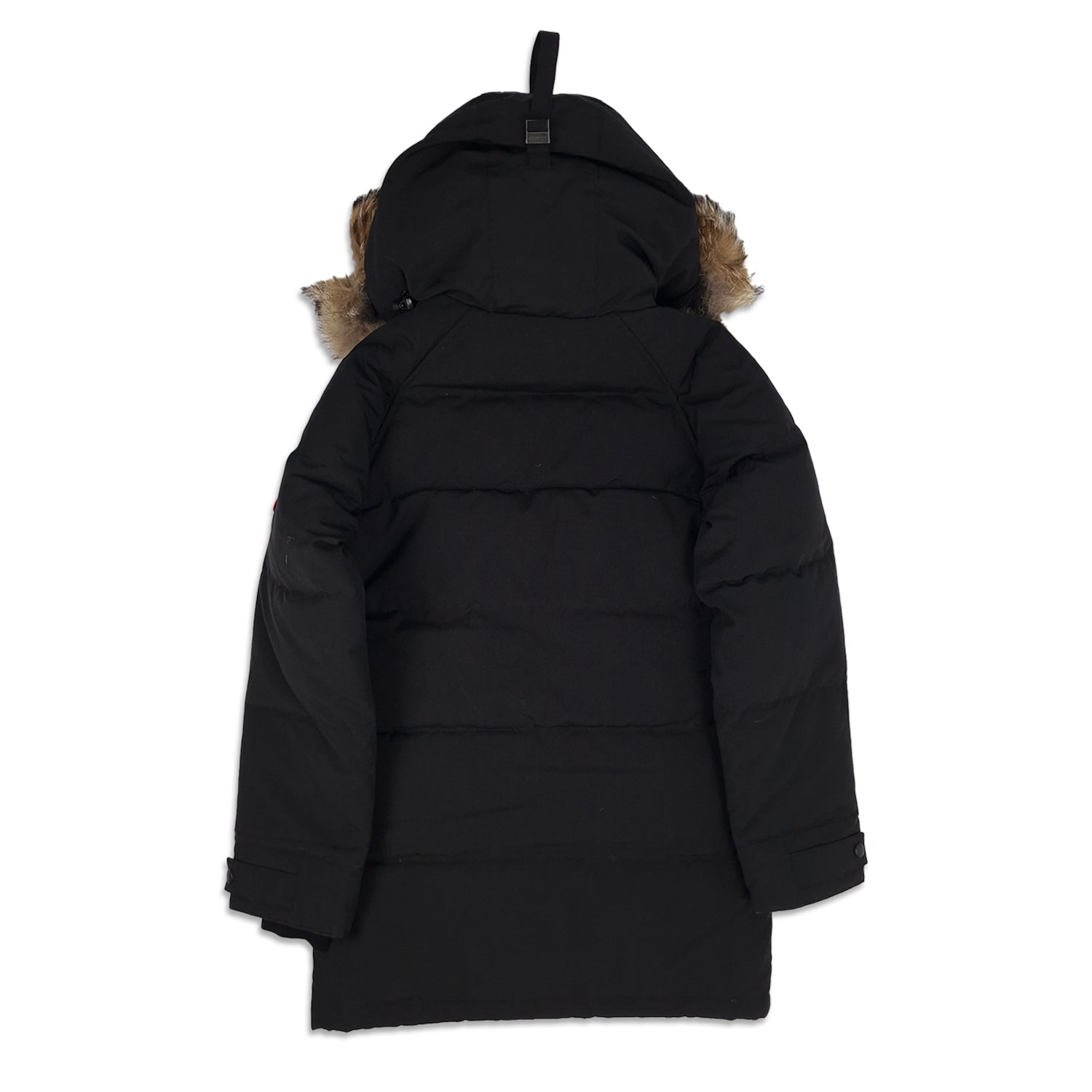 canada goose emory parka black, back