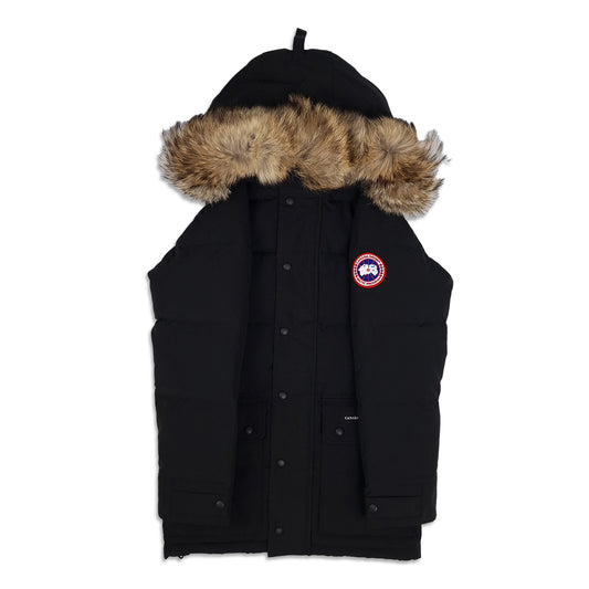 canada goose emory parka black 