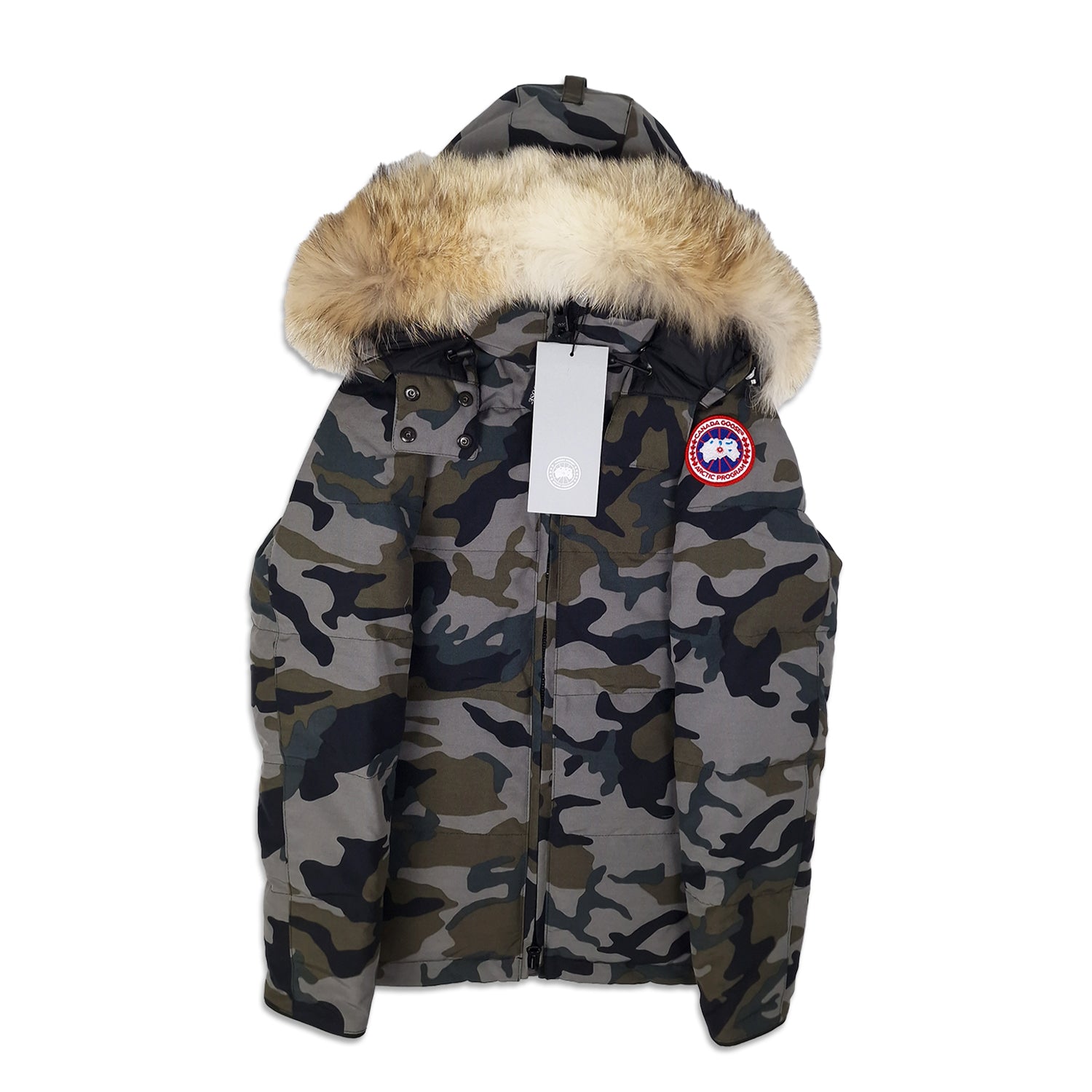 Canada Goose Chelsea Parka Heritage Grey Camo