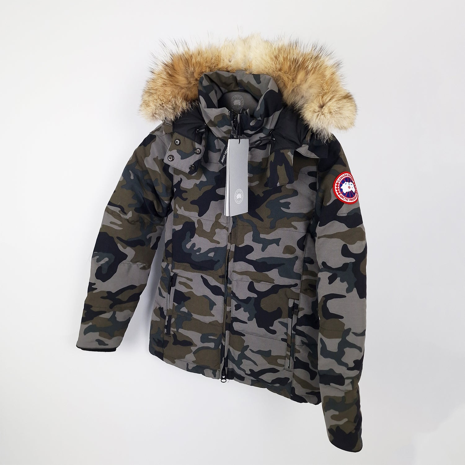 Canada Goose Chelsea Parka Heritage Grey Camo