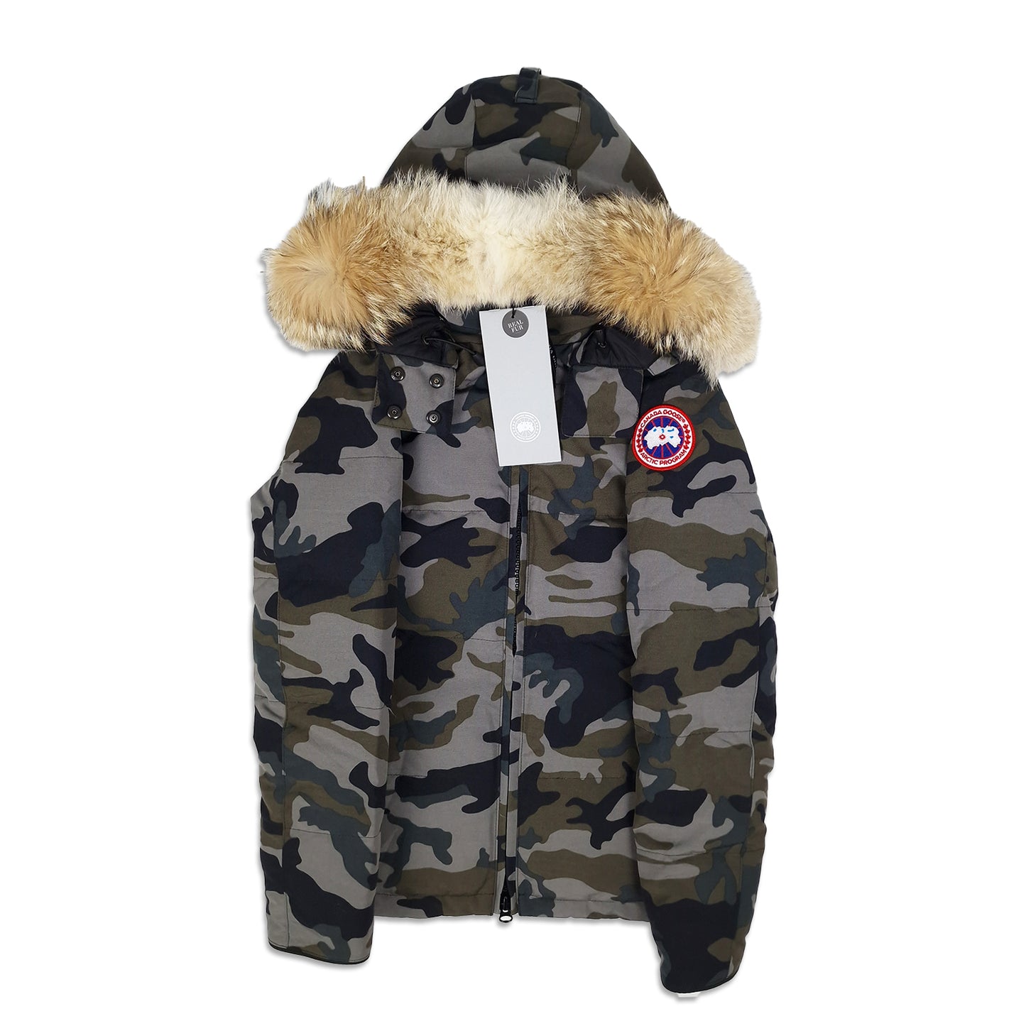 Canada Goose Chelsea Parka Heritage Grey Camo