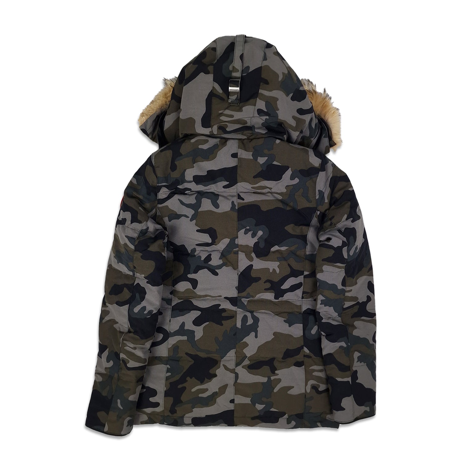 Canada Goose Chelsea Parka Heritage Grey Camo, back