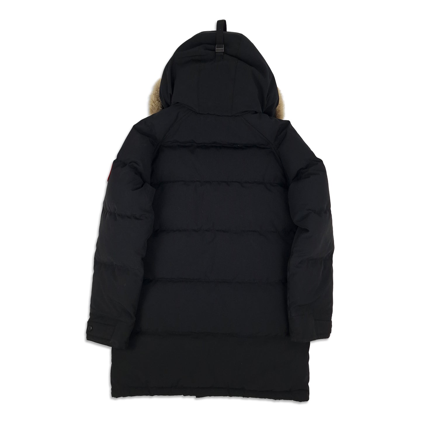 canada goose emory parka black, back