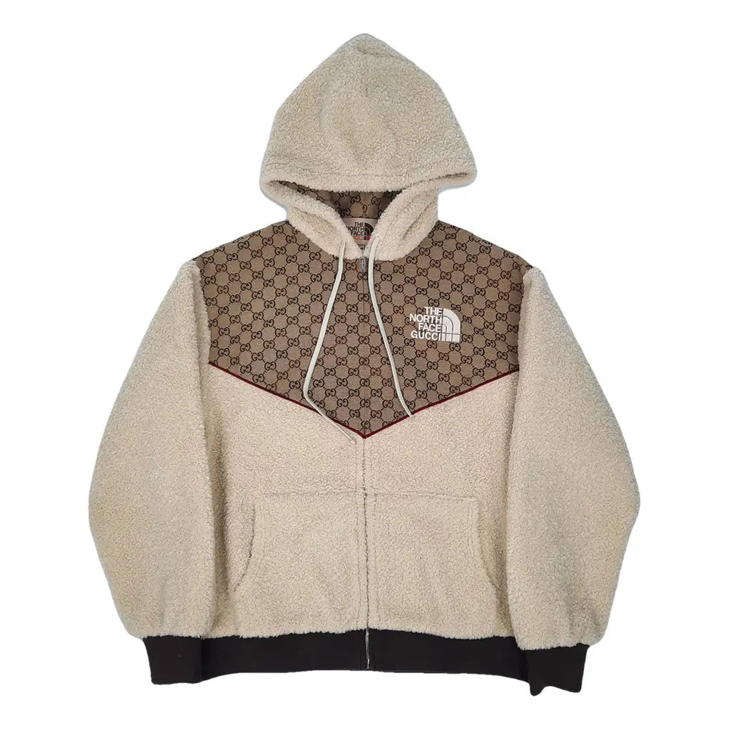 Gucci x The North Face GG Canvas Shearling Jacket