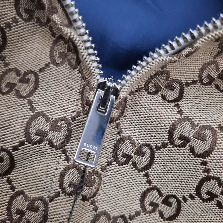 Gucci x The North Face GG Canvas Shearling Jacket