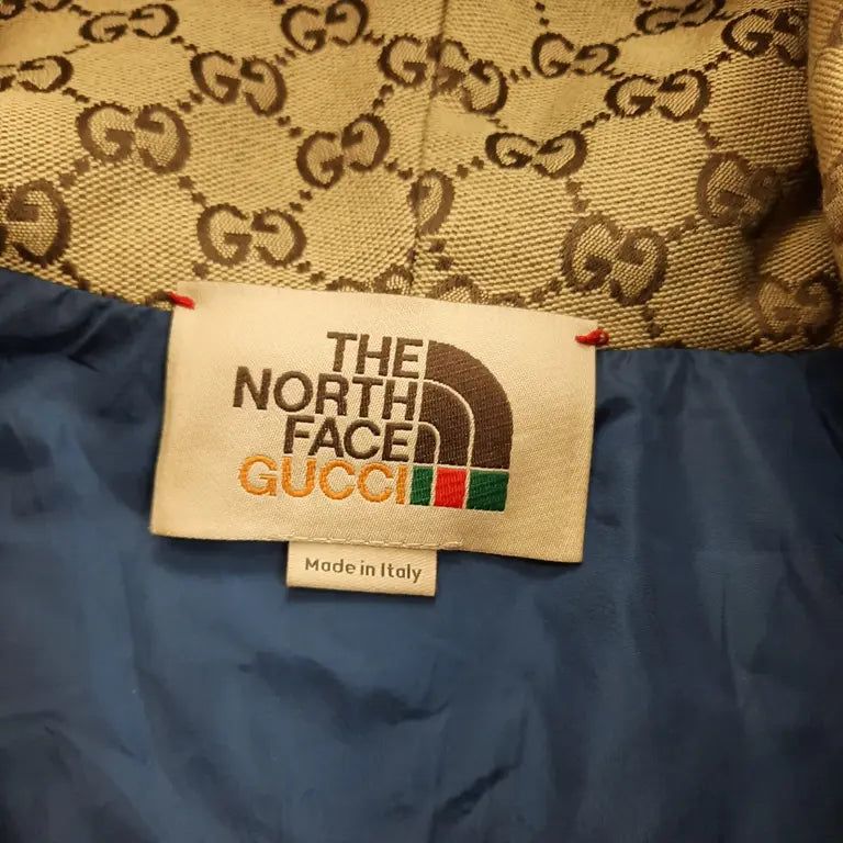 Gucci x The North Face GG Canvas Shearling Jacket