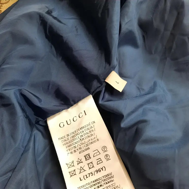 Gucci x The North Face GG Canvas Shearling Jacket