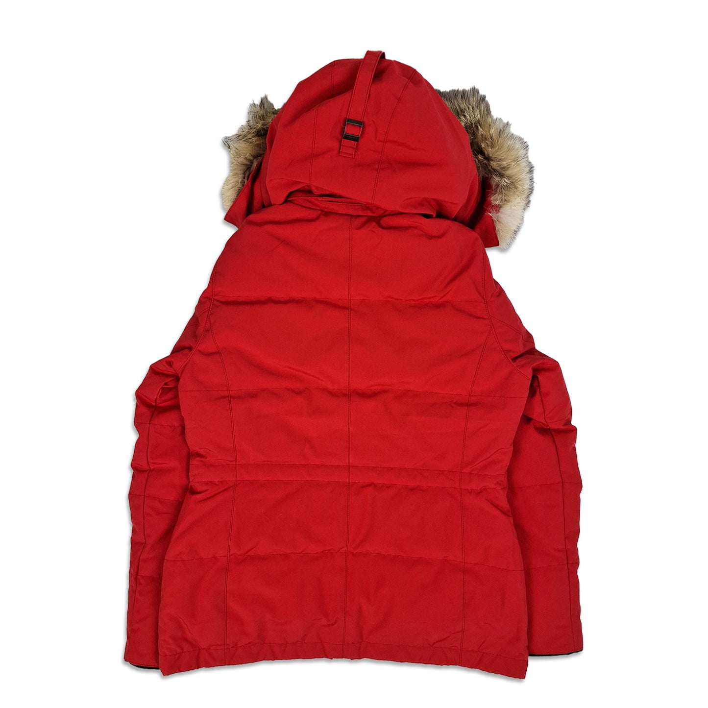 canada goose chelsea parka heritage, red, back