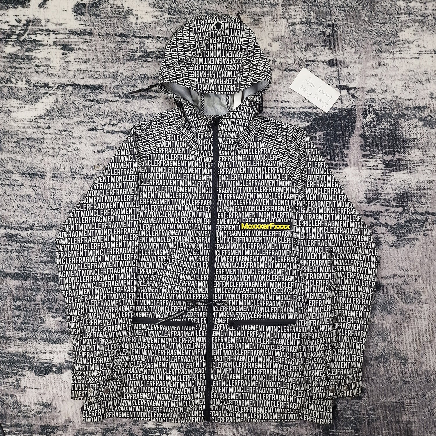 moncler fragments rhythm jacket 