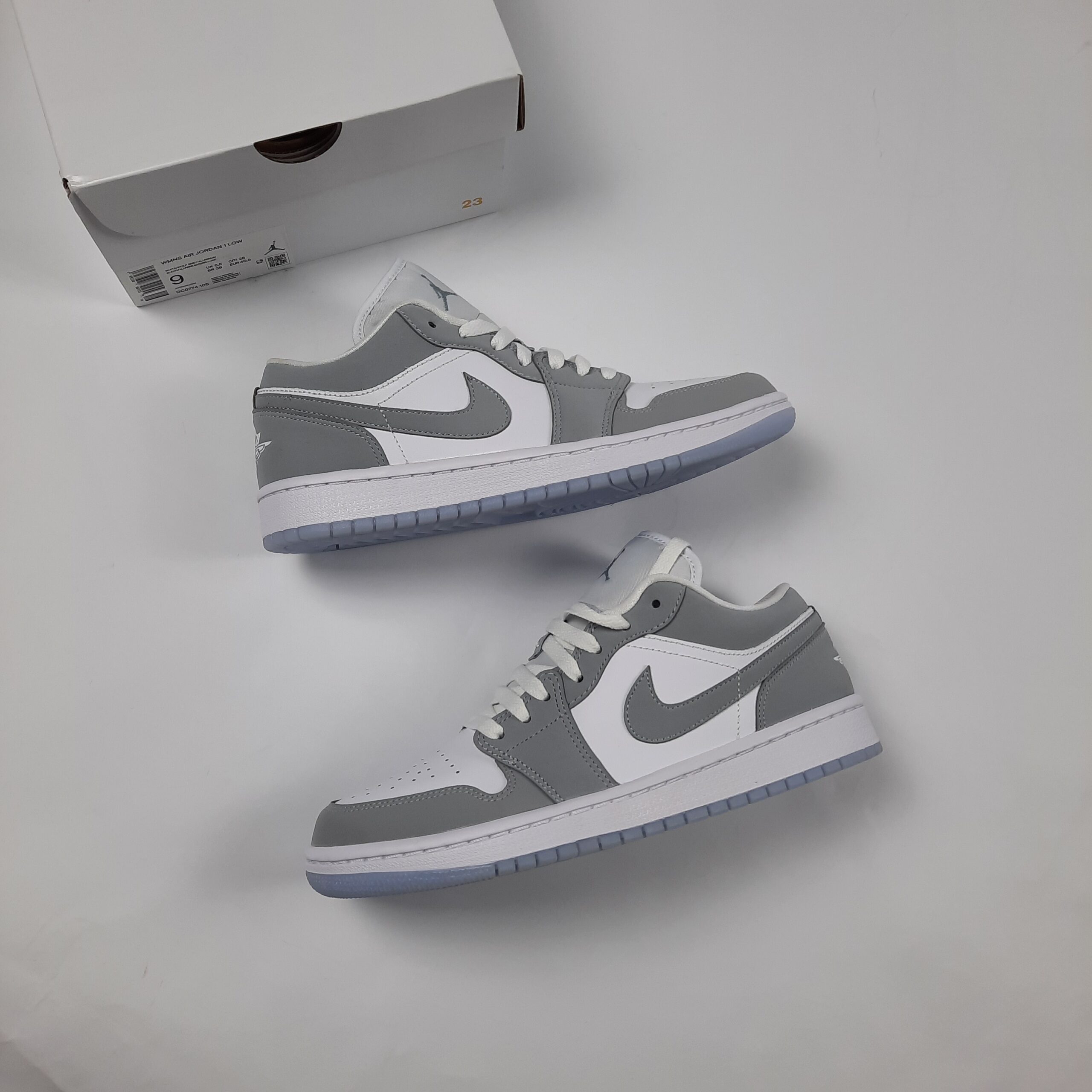 Jordan 1 Wolf Grey - Authentic Luxury Designer