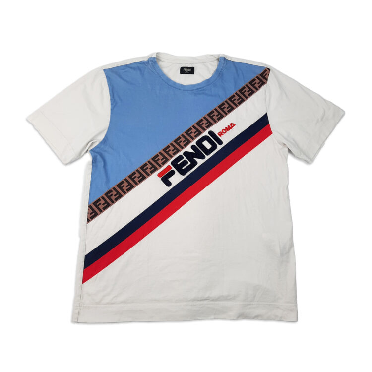 Fendi x shop fila t shirt