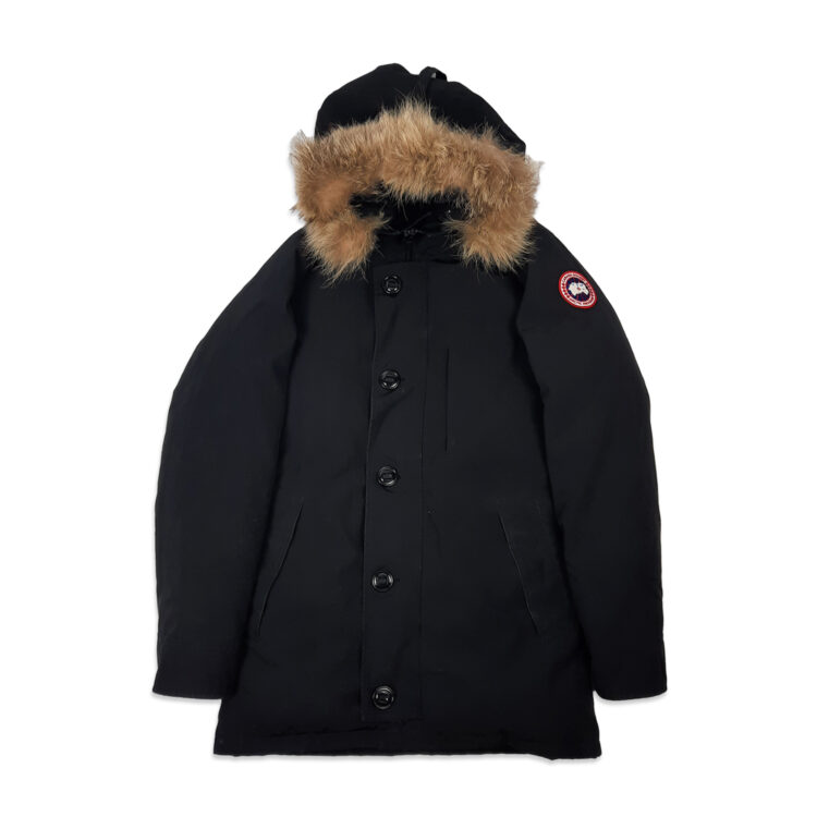 canada goose chateau parka black, front