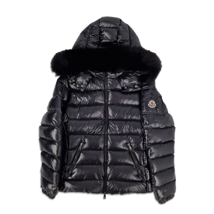 moncler badyfur, black