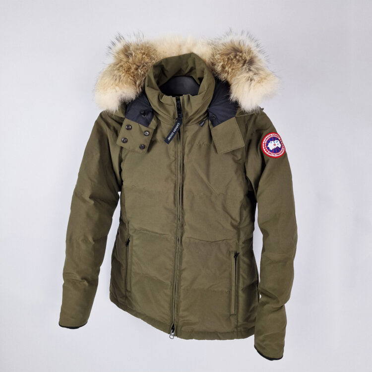 canada goose chelsea parka, military green