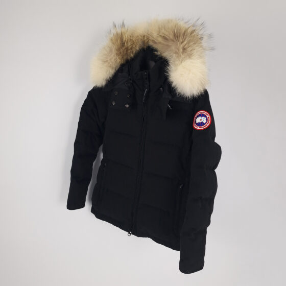 canada goose chelsea parka heritage, black