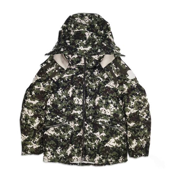 moncler blanc, camo