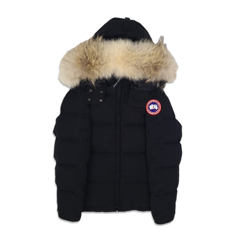 canada goose chelsea parka heritage, black