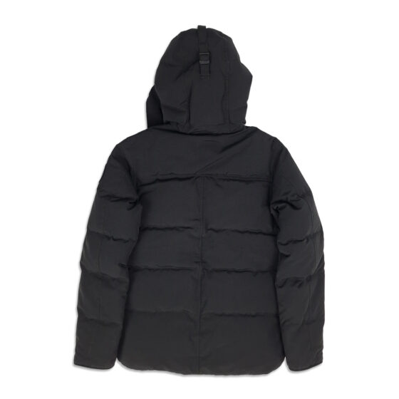 canada goose macmillan parka black label, back