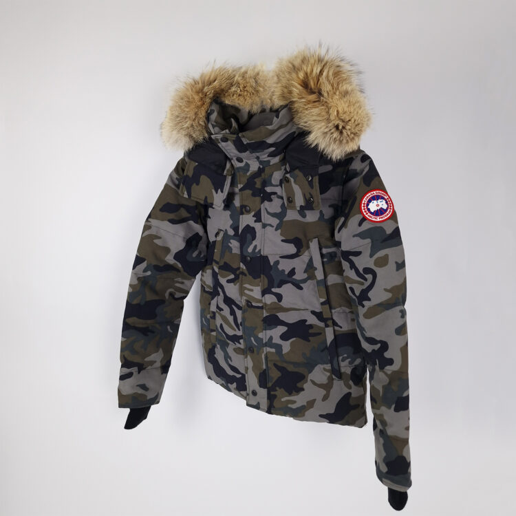 canada goose wyndham parka heritage, classic camo