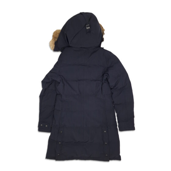 canada goose shelburne parka navy, back