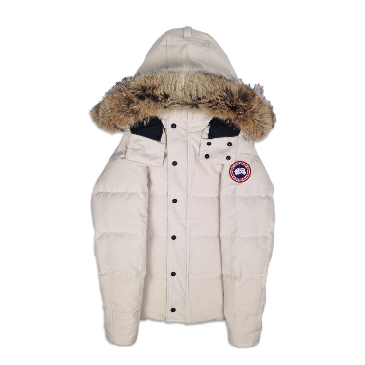 canada goose wyndham parka heritage, white