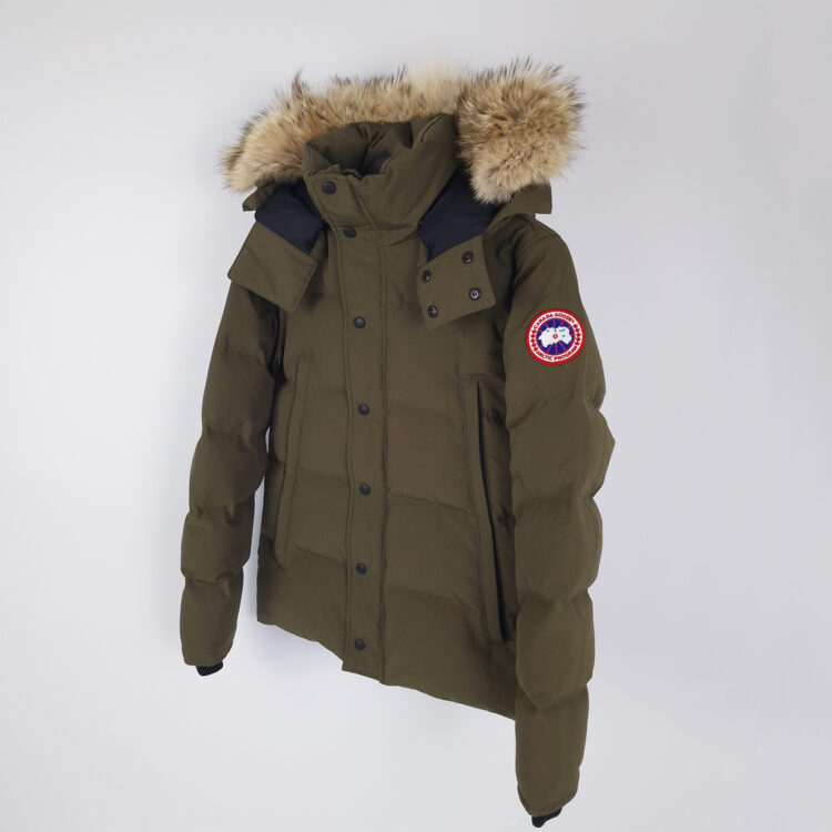 canada goose wyndham parka military green