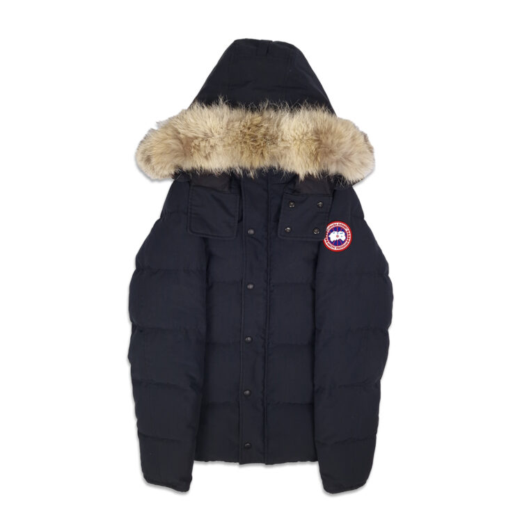 canada goose wyndham parka heritage navy