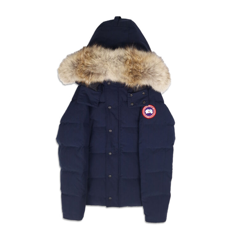 canada goose wyndham parka heritage, admiral blue