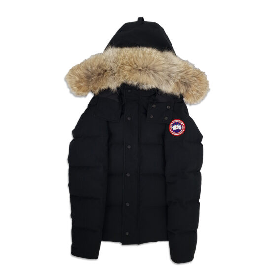 canada goose wyndham parka heritage, black