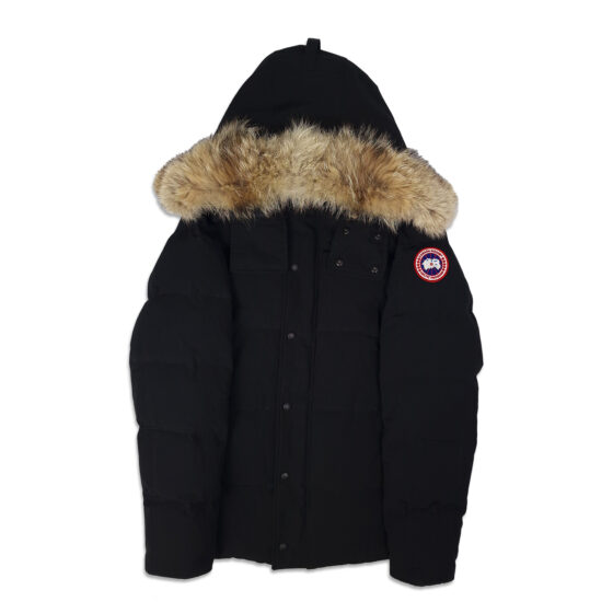 canada goose wyndham parka heritage, black