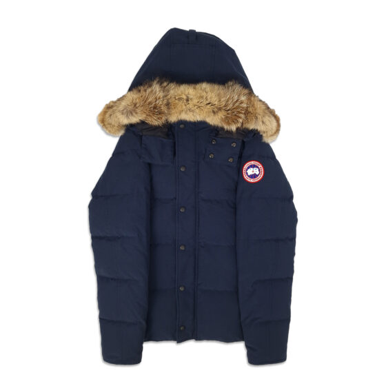 canada goose wyndham parka heritage, admiral blue