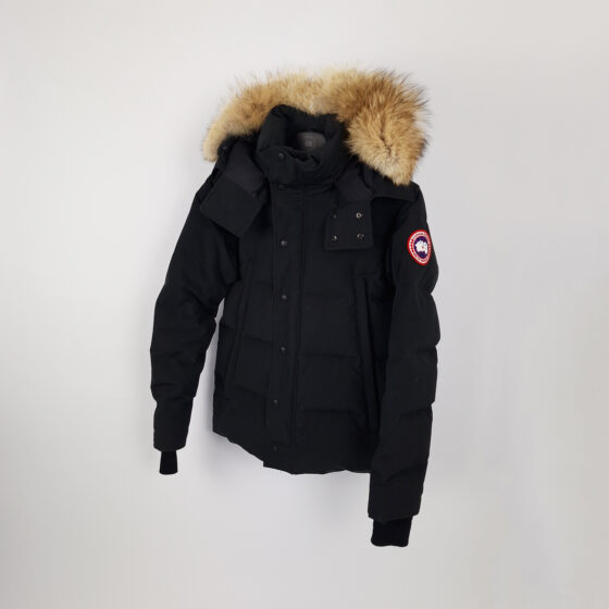 canada goose wyndham parka heritage, black