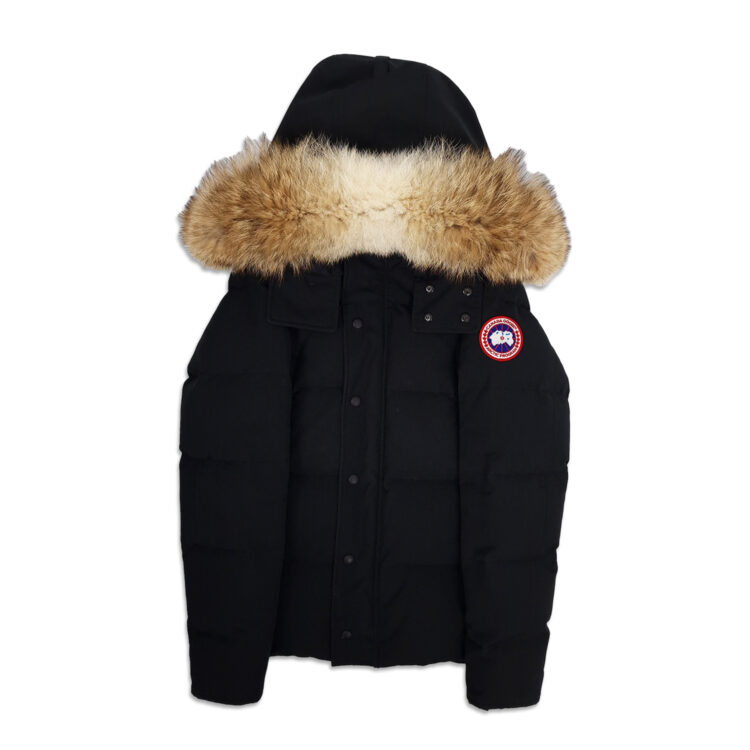 canada goose wyndham parka heritage, black